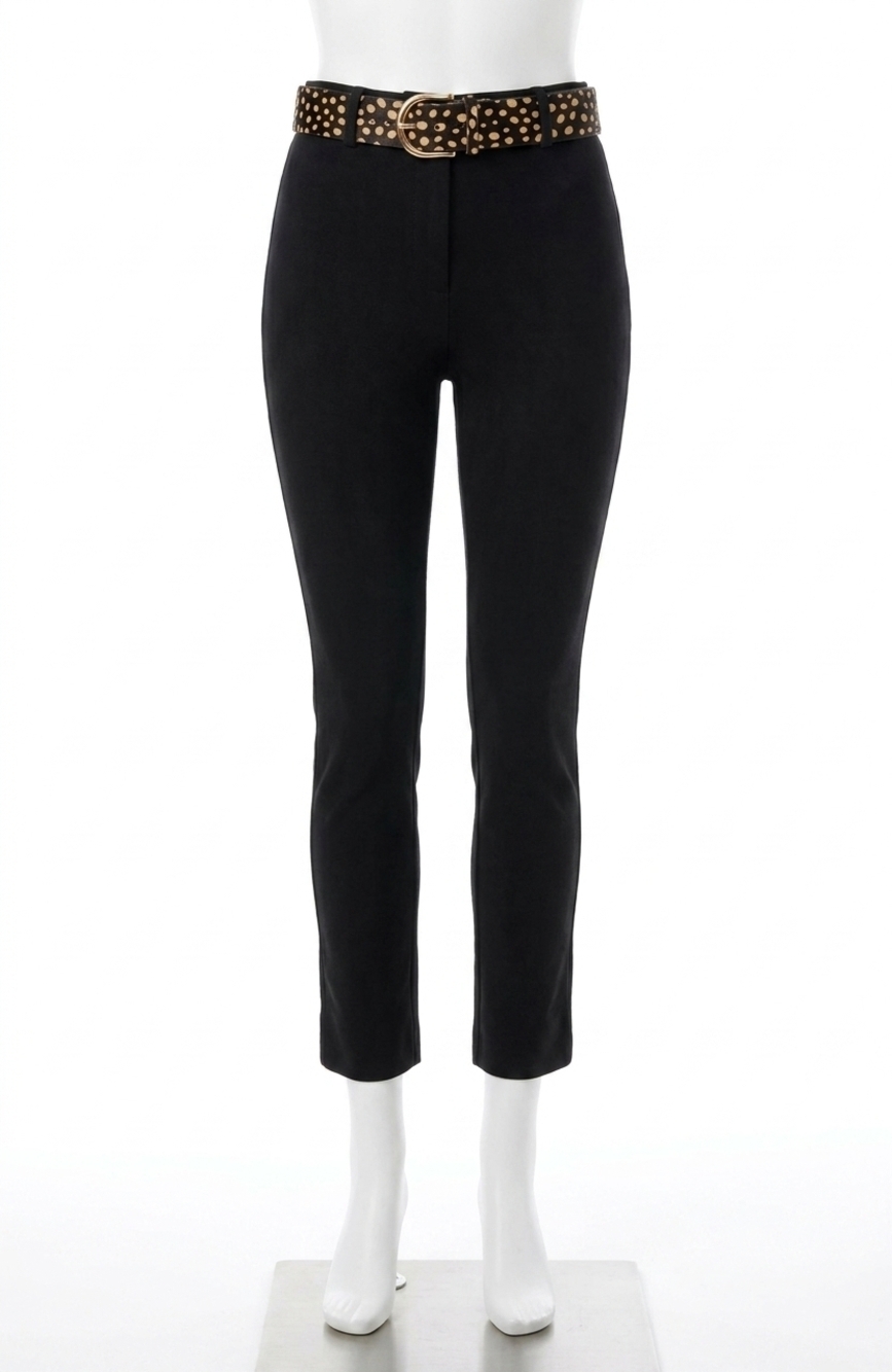 NEW GRETCHEN SCOTT gripeless ultra suede pull on pants in black